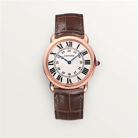 montre cartier ronde homme